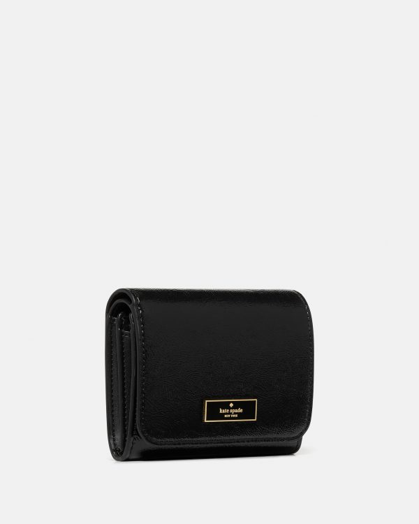 Kate Spade Bridget Crinkle Patent Small L-zip Wallet