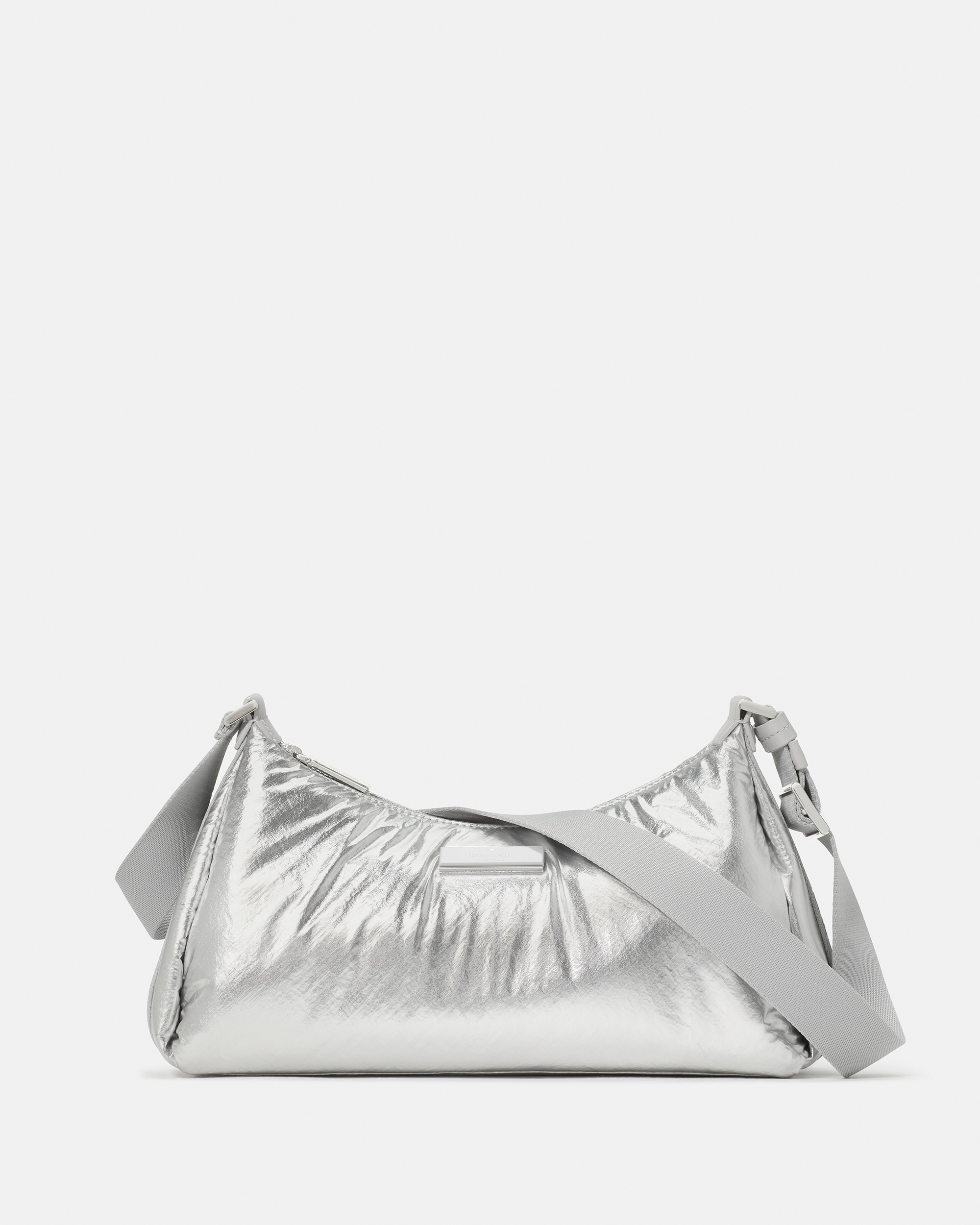 Kate Spade Carter Metallic Fabric Small Shoulder Bag