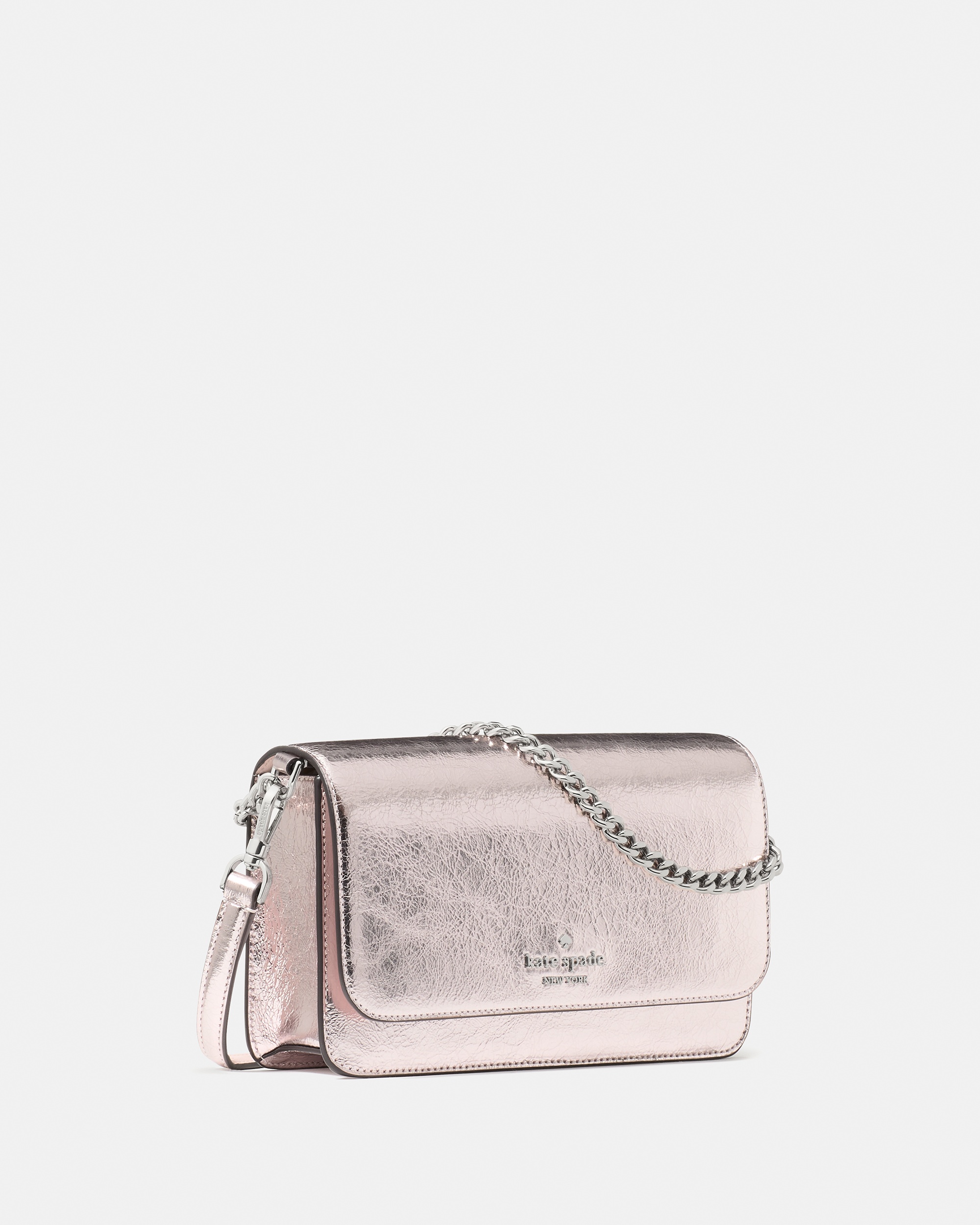 Kate Spade Madison Metallic Willow Mini Flap Crossbody - Image 2