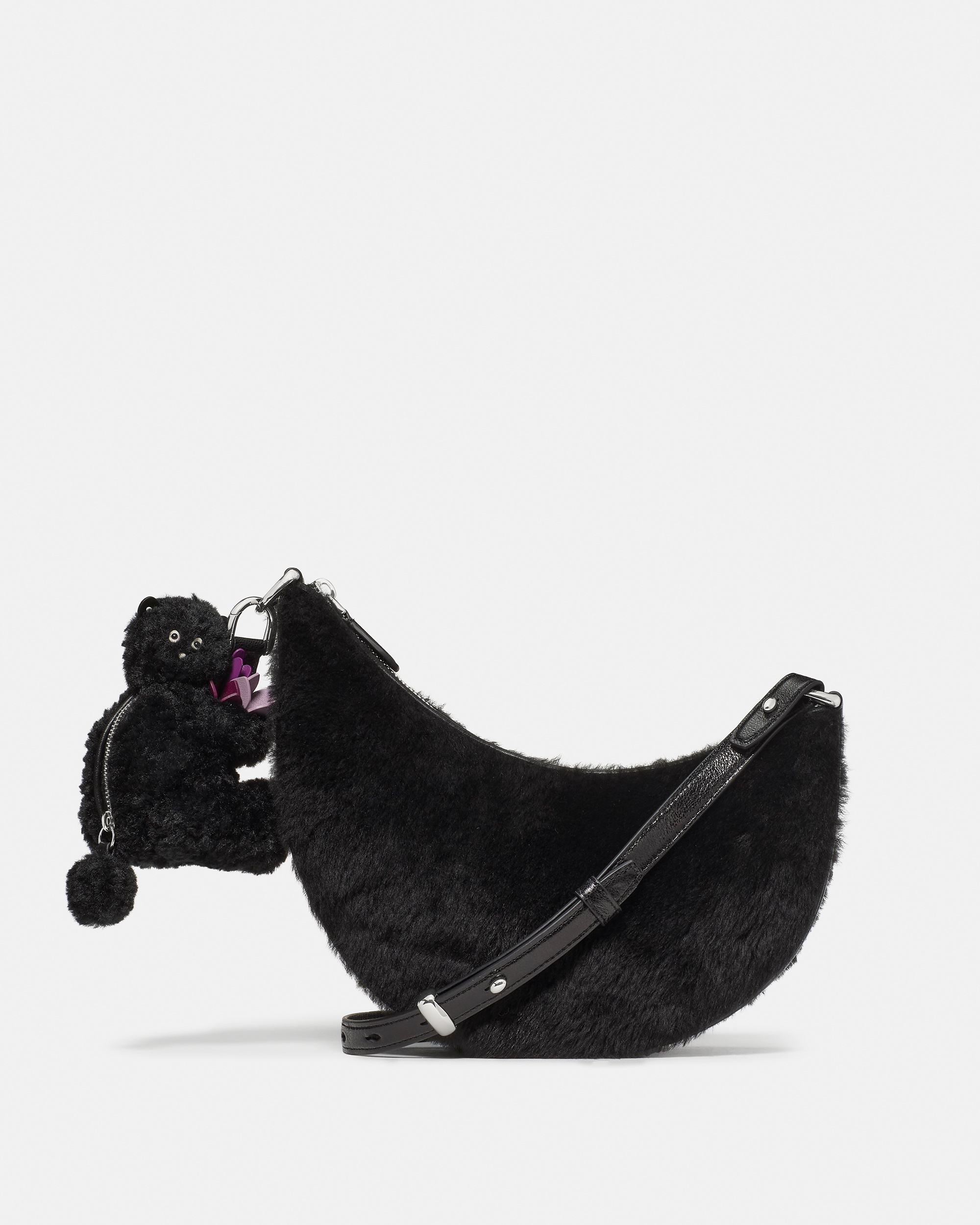 Kate Spade Duo Shearling Bear Crossbody Bag - Preorder