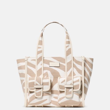 Kate Spade Kip Zebra Cargo Small Tote Bag