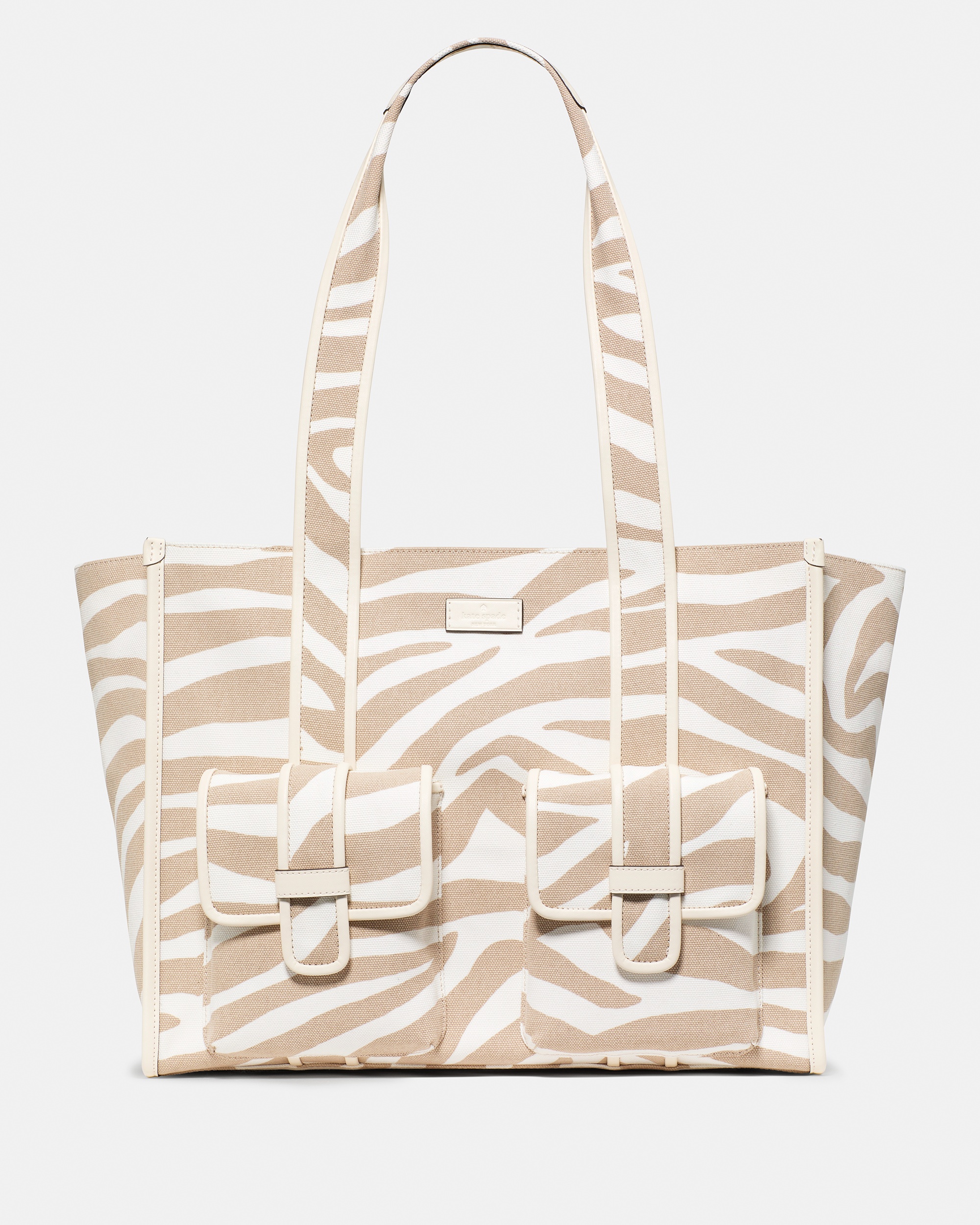 Kate Spade Kip Zebra Cargo Large Tote Bag