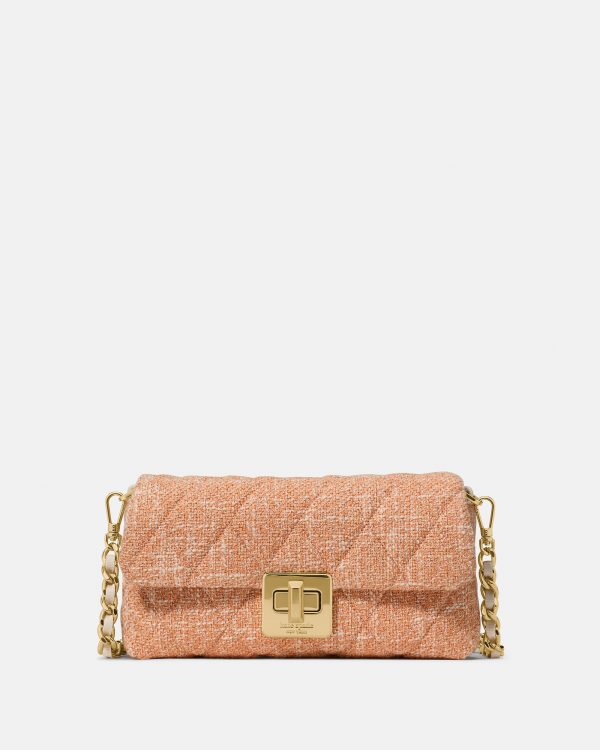 Kate Spade Carey Tweed Wallet On Chain