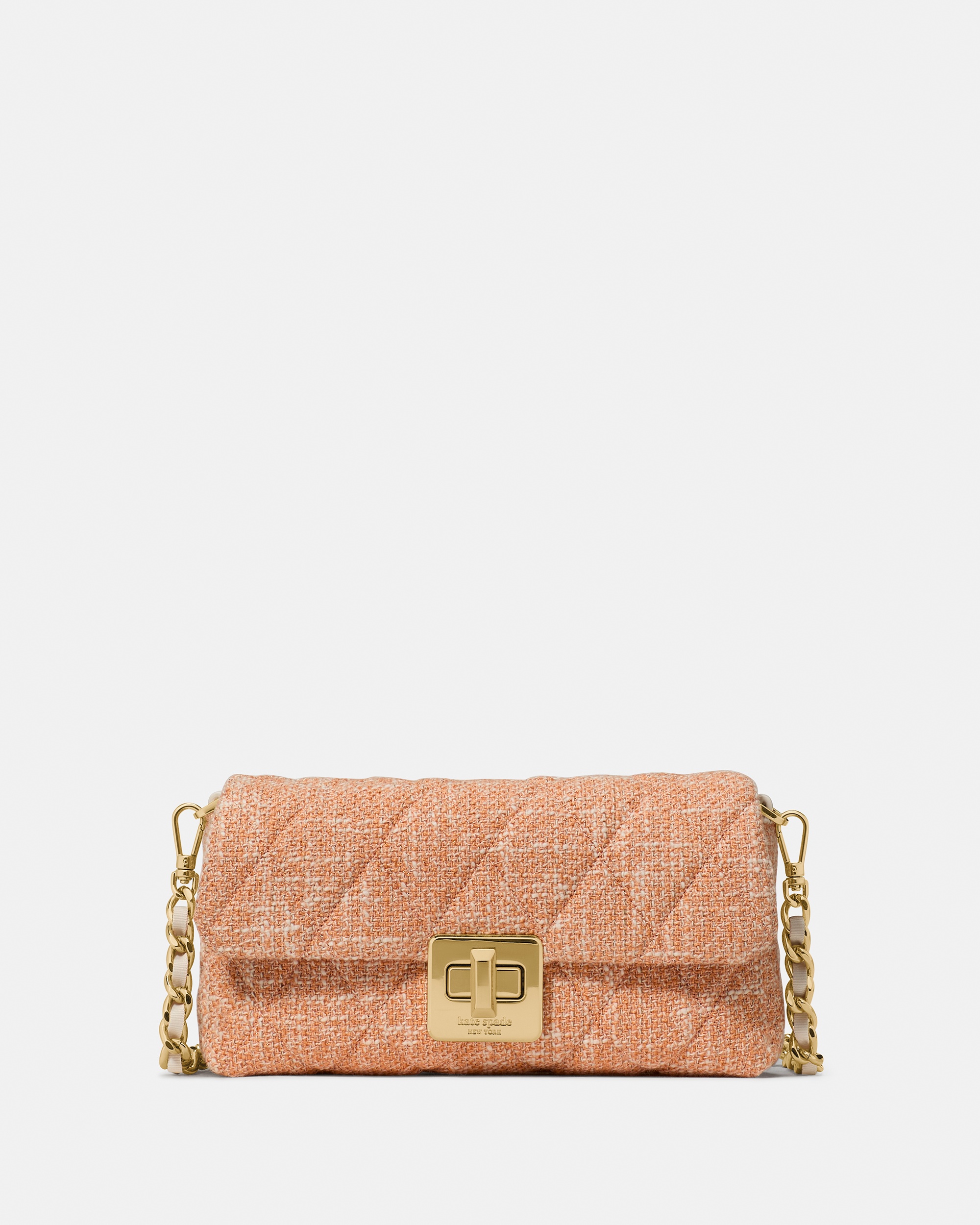Kate Spade Carey Tweed Wallet On Chain