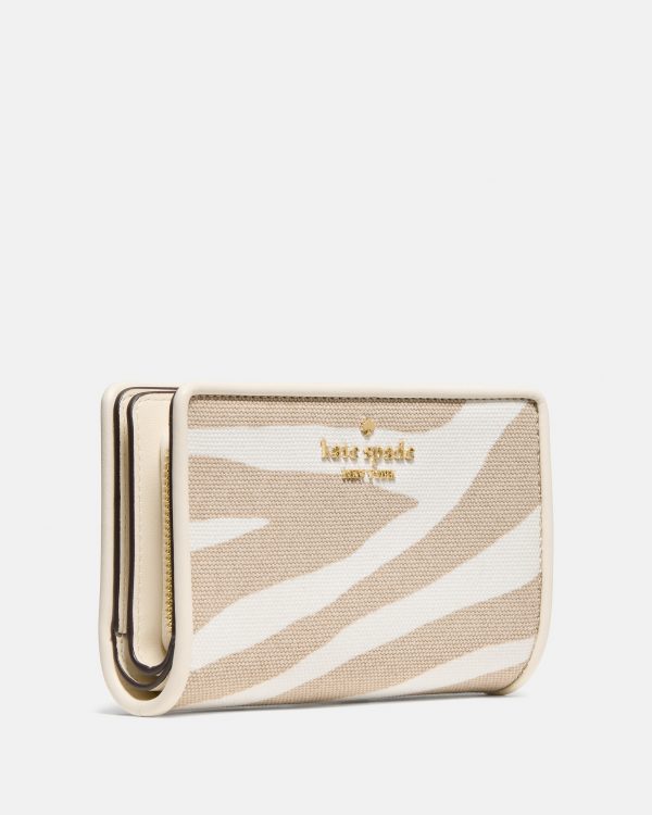 Kate Spade Zebra Medium Bifold Wallet