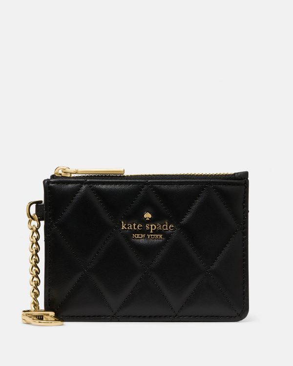 Kate Spade Quilted Key Ring Card Holder