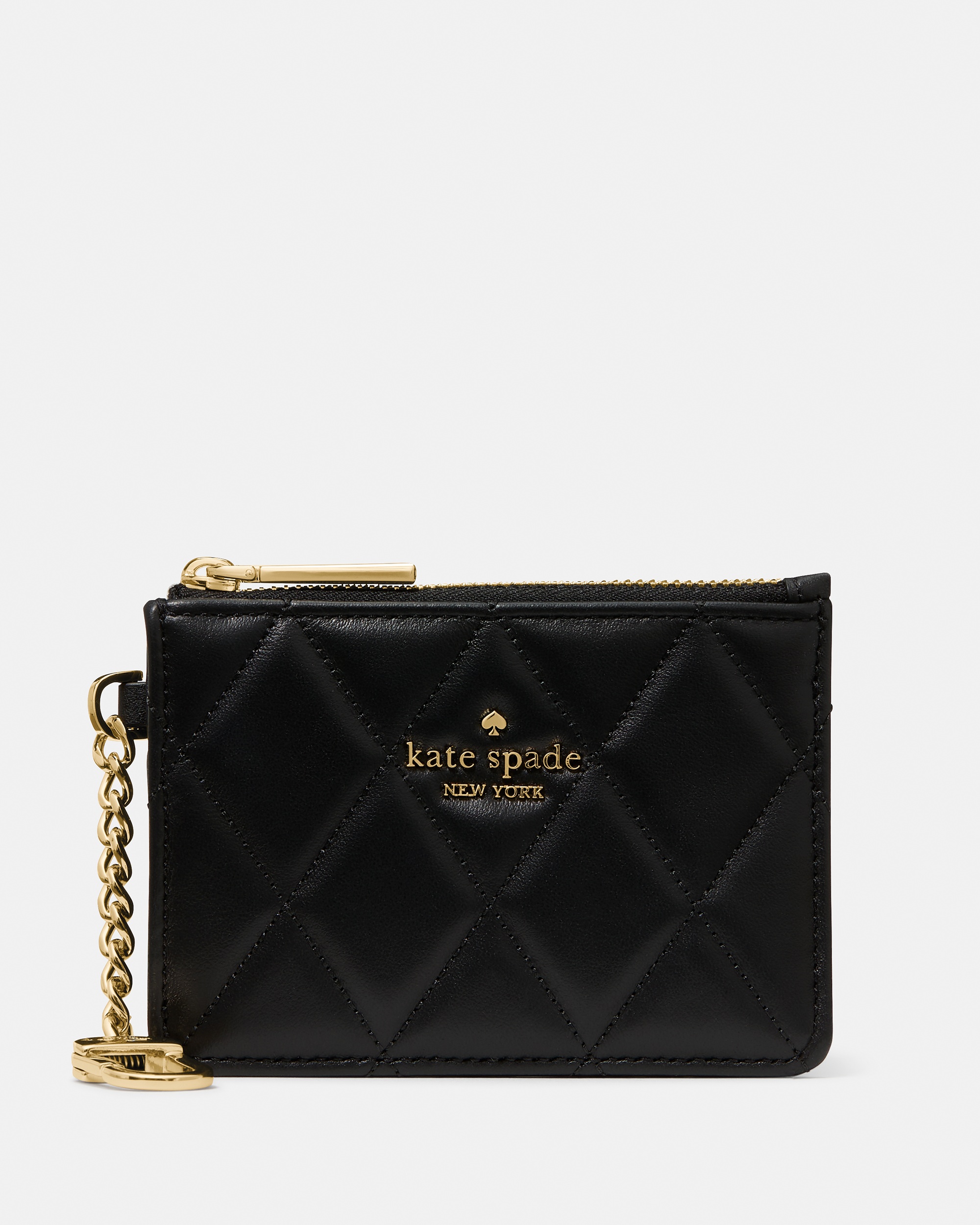 Kate Spade Quilted Key Ring Card Holder