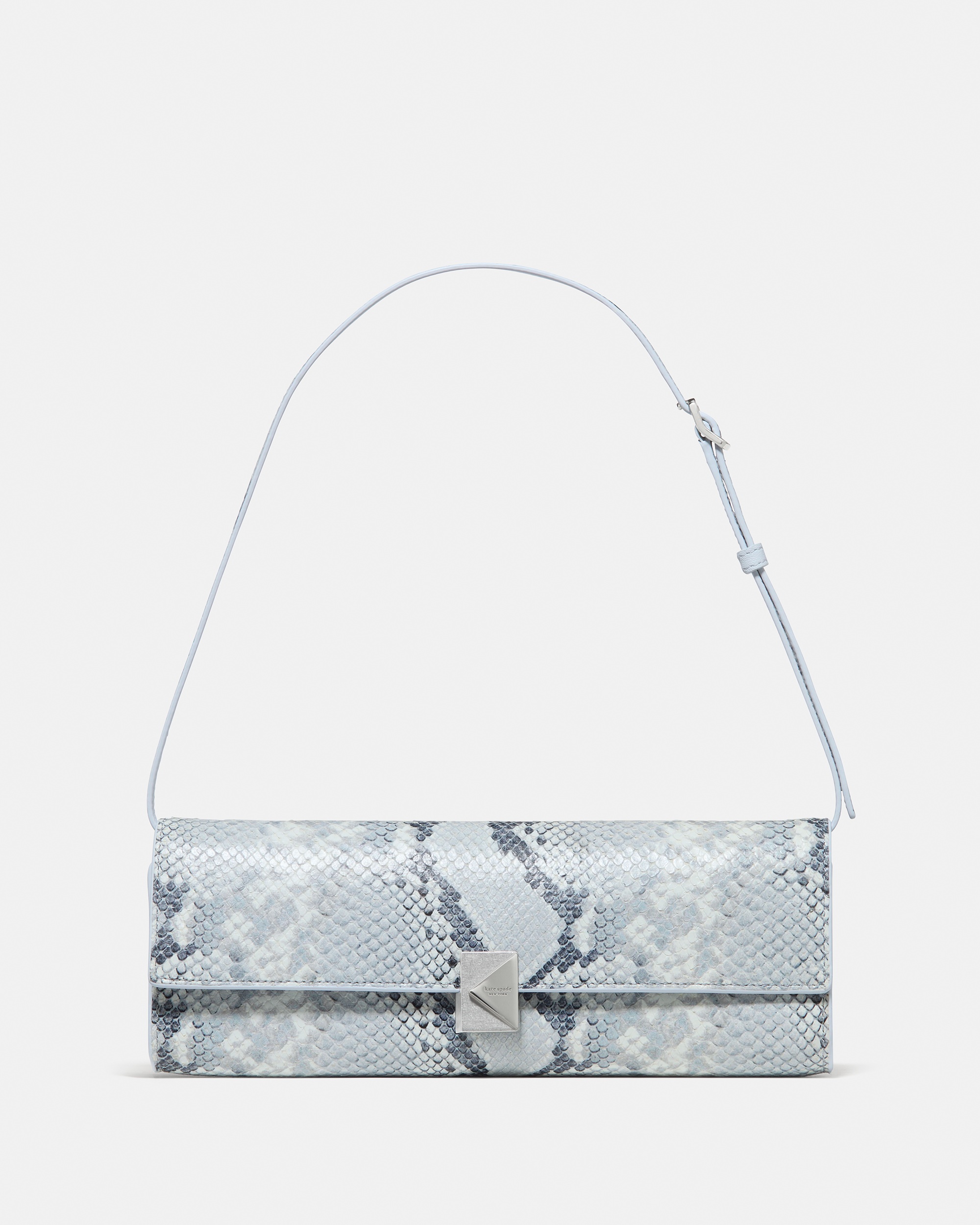 Kate Spade Deco Snake Embossed Soft Mini Shoulder Bag