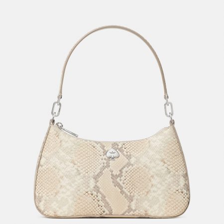 Kate Spade Kayla Snake Embossed Shoulder Bag