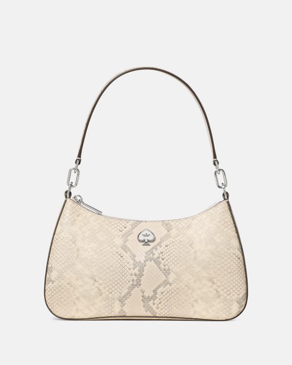 Kate Spade Kayla Snake Embossed Shoulder Bag