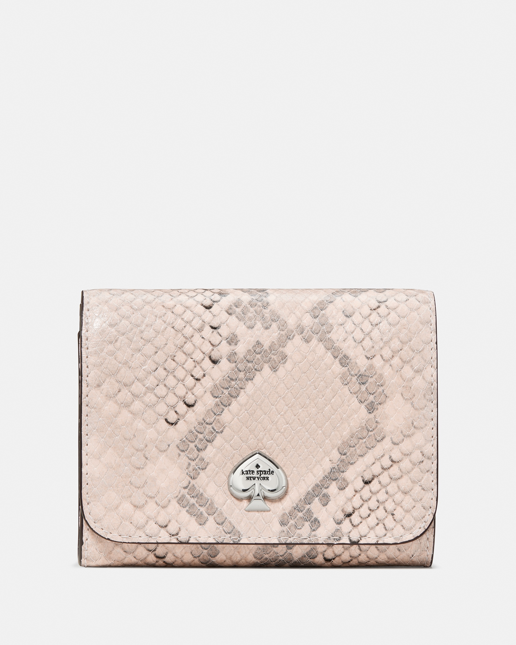 Kate Spade Kayla Snake Small L-zip Flap Wallet