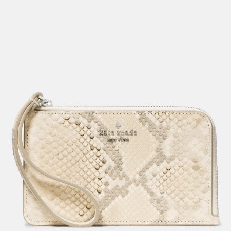 Kate Spade Lucy Snake Small Card Holder Wristlet