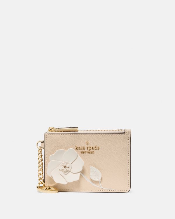 Kate Spade Floral Key Ring Card Holder