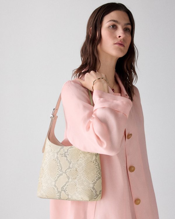 Kate Spade 454 Snake Embossed Small Shoulder Bag