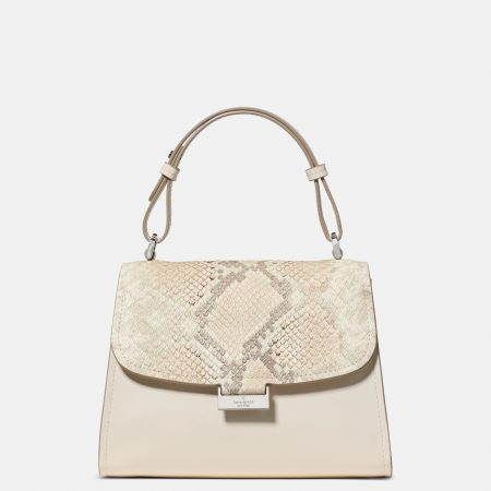 Kate Spade Riley Snake Embossed Small Top Handle Bag