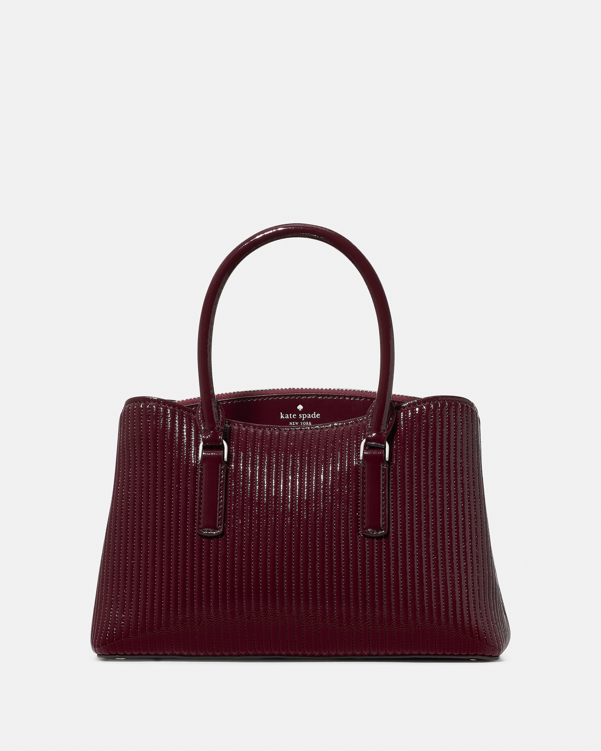 Kate Spade Thompson Street Shiny Quilted Small Satchel Bag