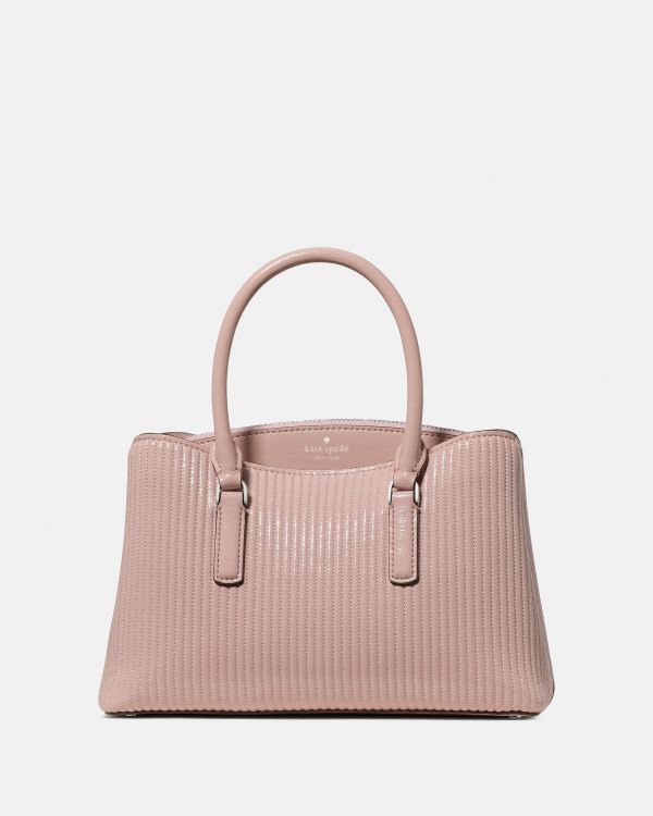 Kate Spade Thompson Street Shiny Quilted Small Satchel Bag