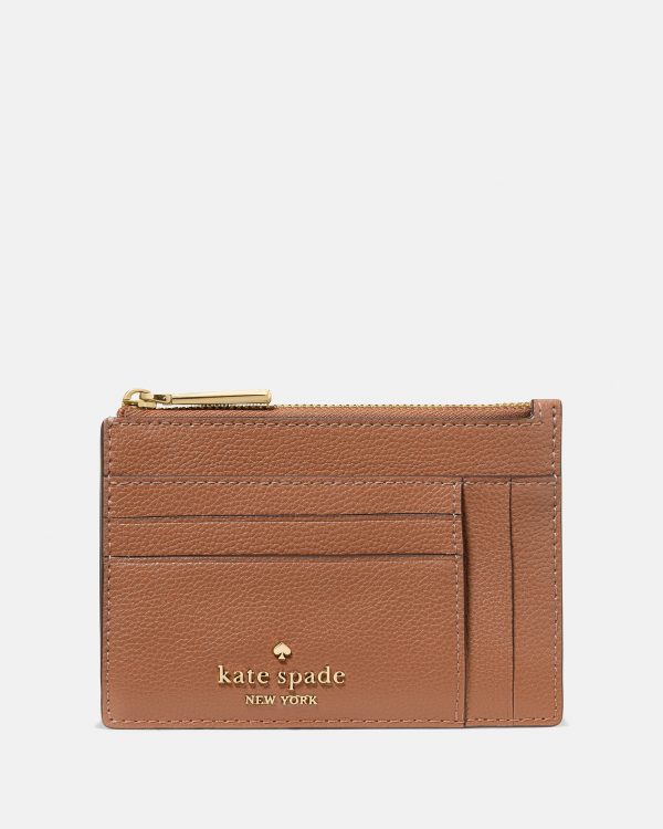 Kate Spade Large Slim Card Holder Lake Mist - Preorder