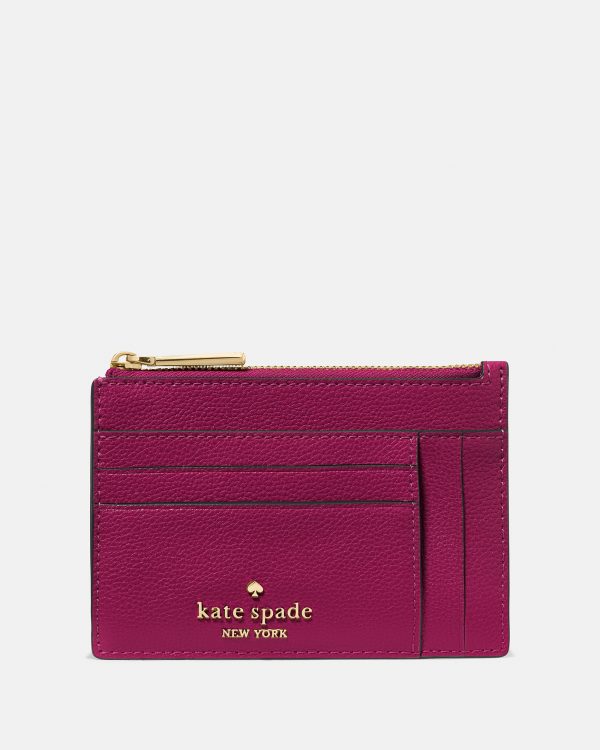 Kate Spade Large Slim Card Holder Lake Mist - Preorder