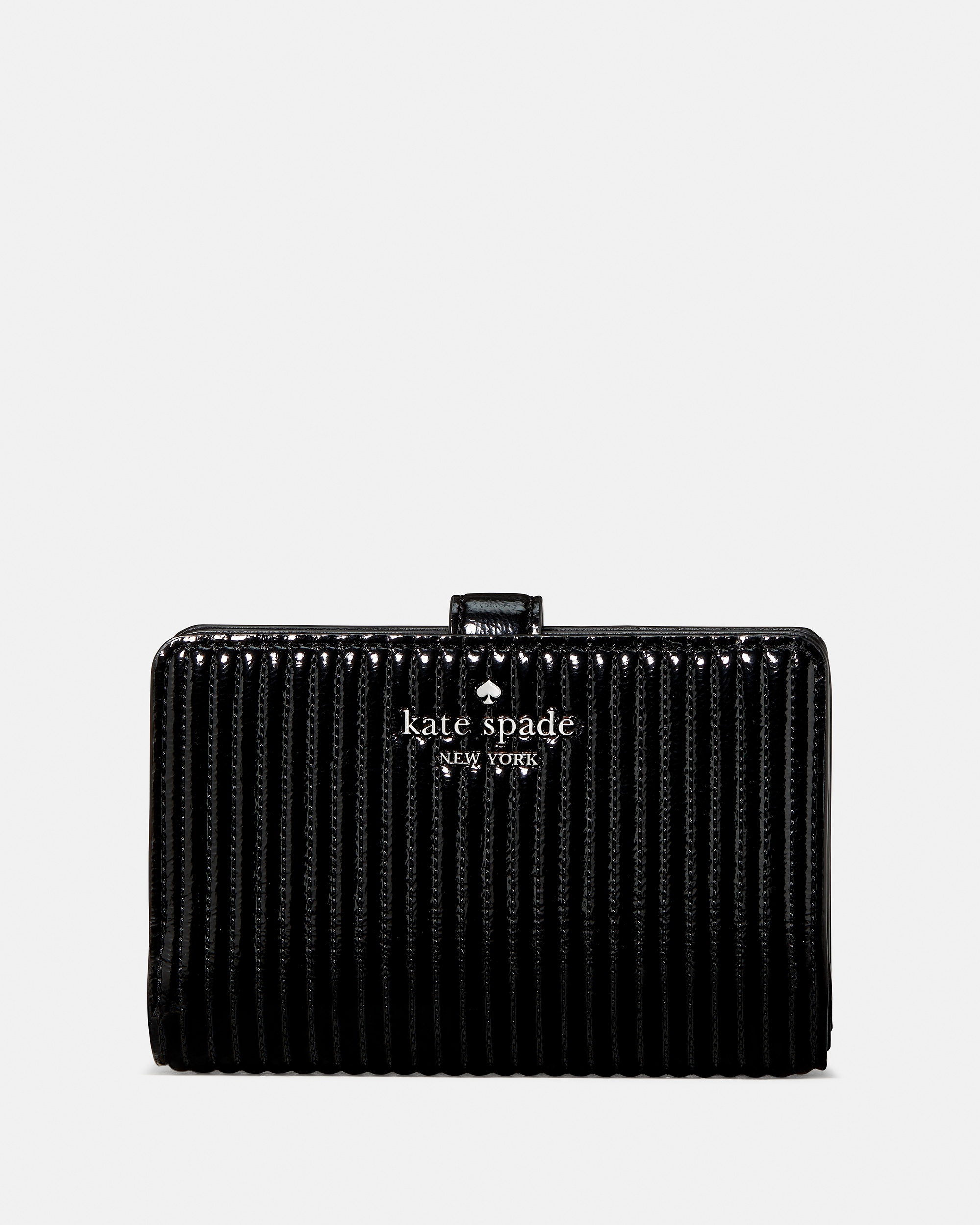 Kate Spade Shiny Quilted Medium Bifold Wallet - Preorder