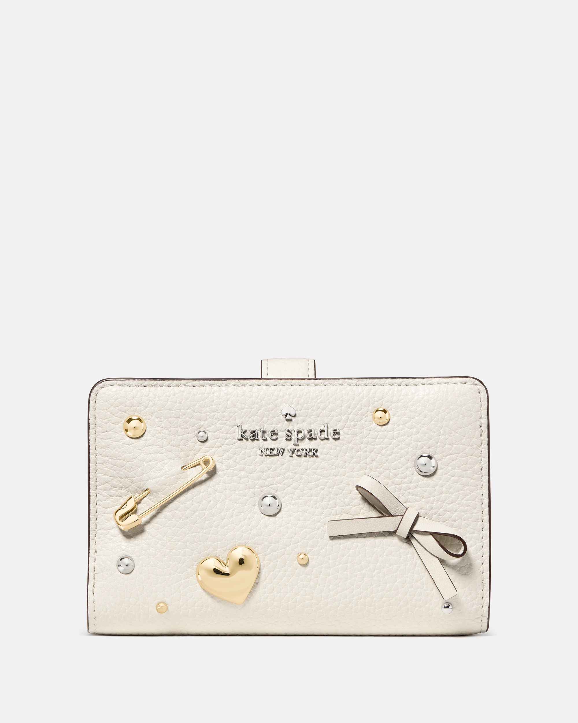 Kate Spade Charmed Medium Bifold Wallet - Preorder