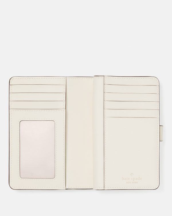 Kate Spade Charmed Medium Bifold Wallet - Preorder