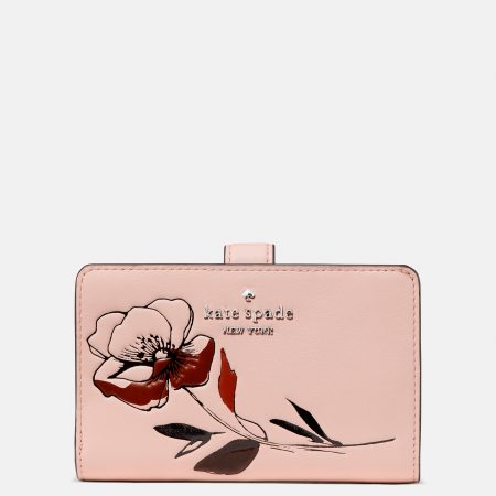 Kate Spade Floral Medium Bifold Wallet