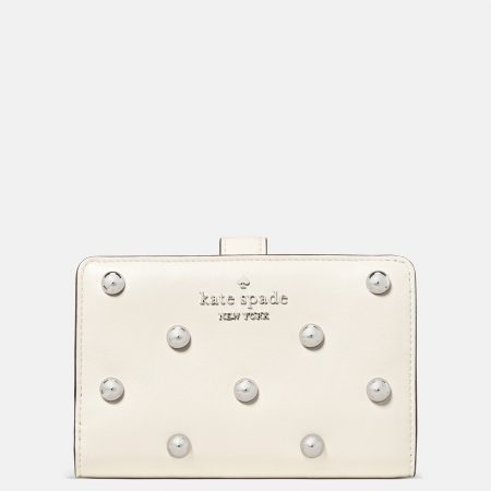 Kate Spade Studded Medium Bifold Wallet - Preorder