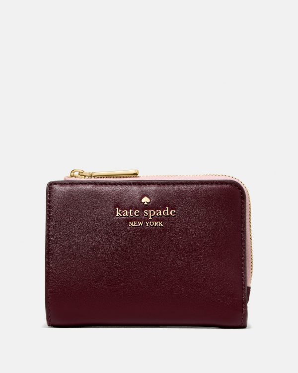 Kate Spade Floral Interior Small L-zip Wallet - Preorder