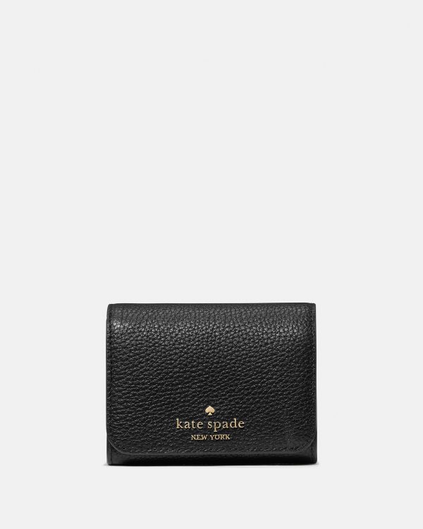 Kate Spade Small L-zip Flap Wallet Lake Mist - Preorder