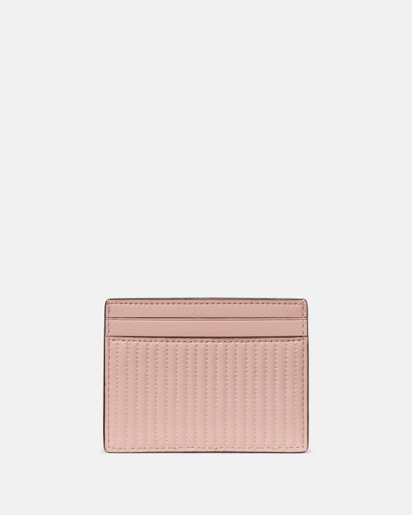 Kate Spade Shiny Quilted Small Slim Card Holder - Preorder
