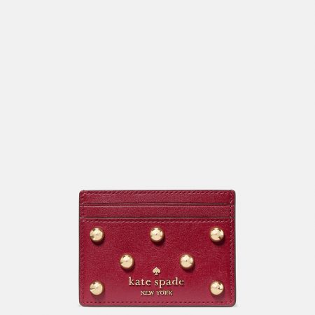 Kate Spade Studded Small Slim Card Holder - Preorder