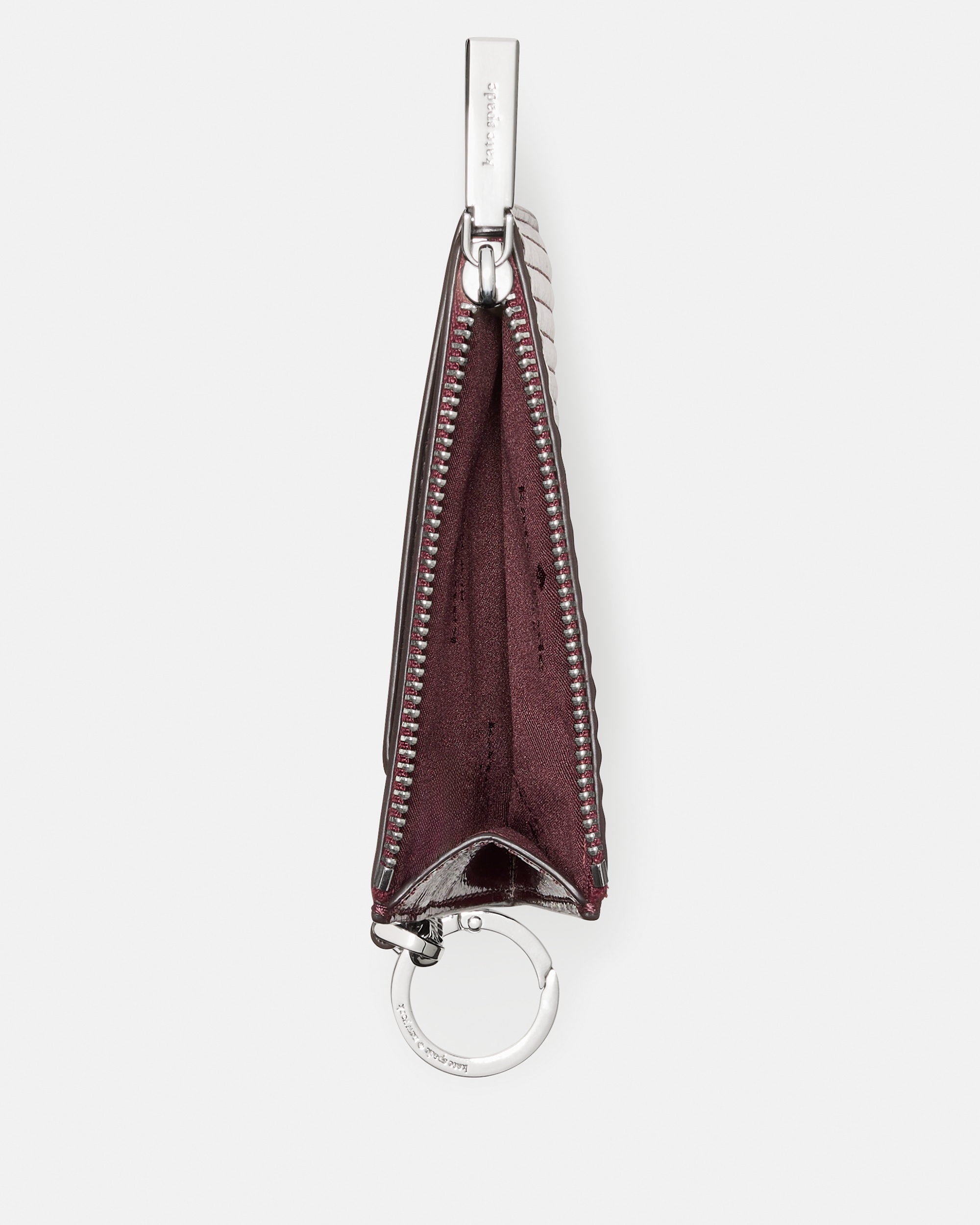Kate Spade Shiny Quilted Key Ring Card Holder - Preorder - Image 2