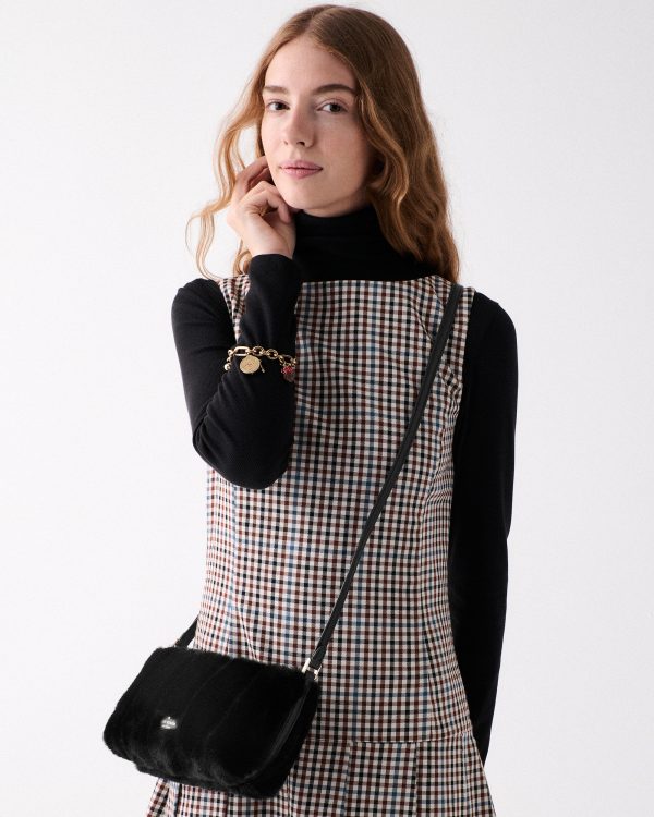 Kate Spade Lenox Faux Fur Mini Crossbody Bag - Preorder