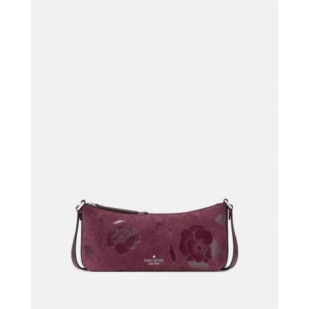 Kate Spade Lenox Floral Suede Mini Crossbody Bag - Preorder