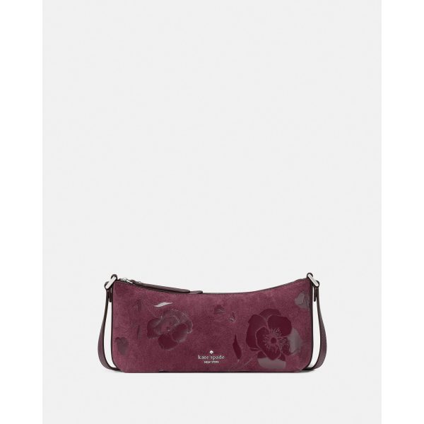 Kate Spade Lenox Floral Suede Mini Crossbody Bag - Preorder