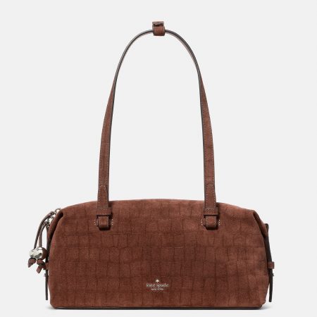 Kate Spade Billie Suede Croc Shoulder Bag - Preorder