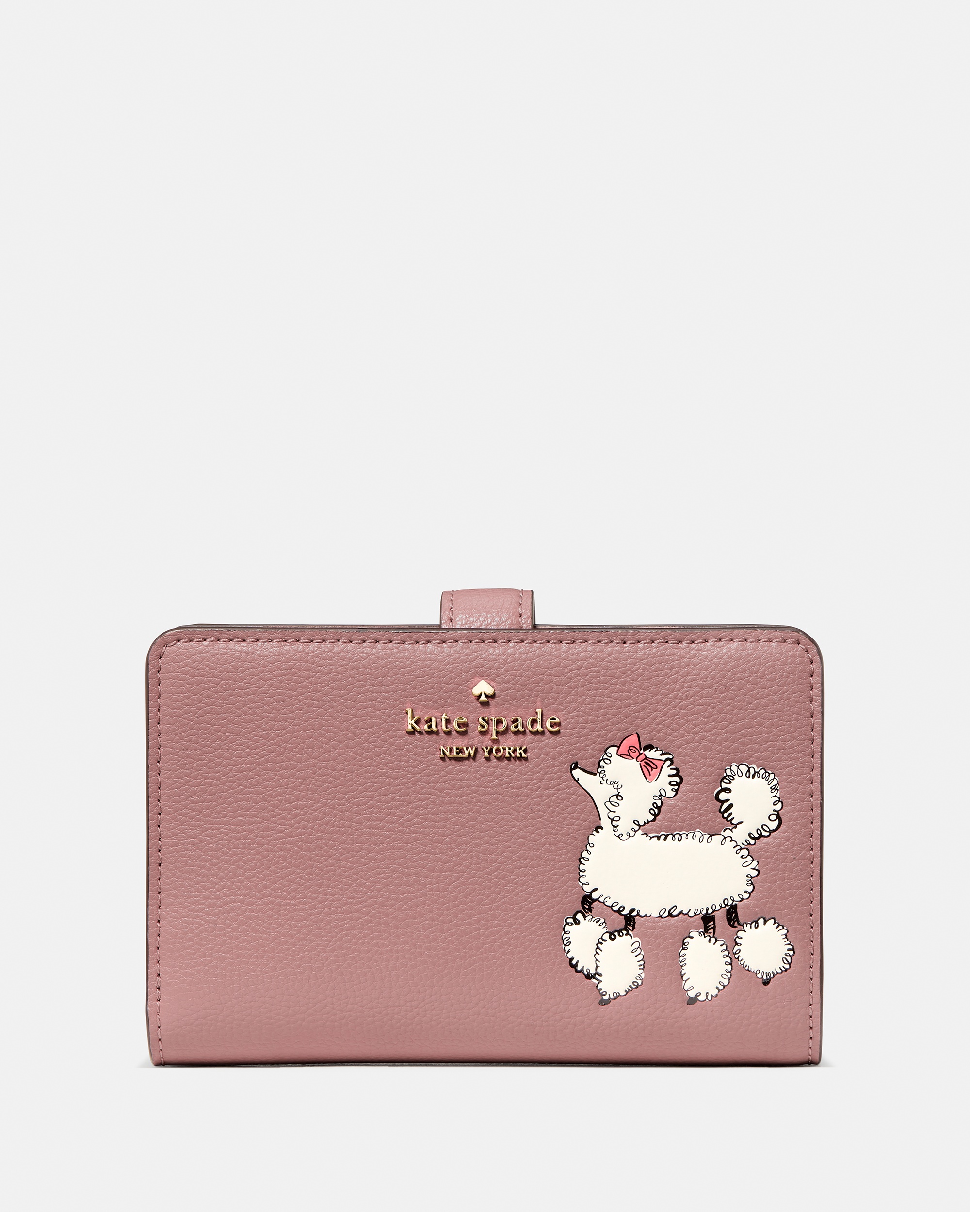 Kate Spade Dottie Poodle Medium Bifold Wallet - Preorder