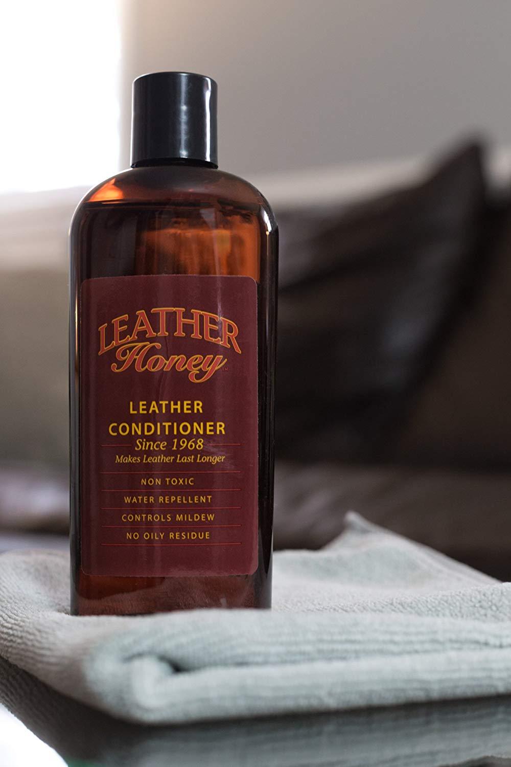 Leather Honey Leather Conditioner 8 oz 236 ml bottle