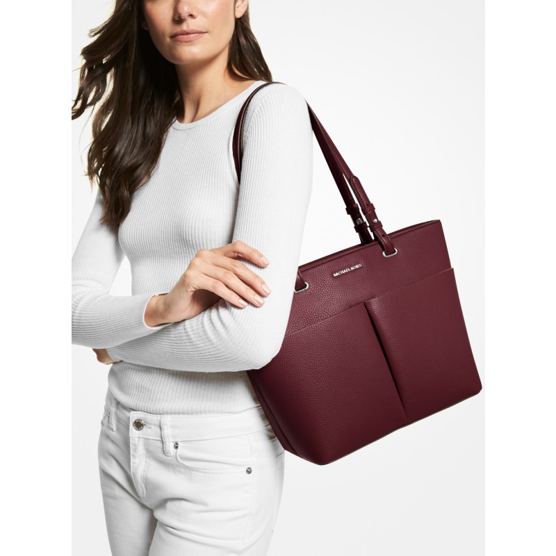 Michael Kors Ashton Medium Satchel 35F6S9QS6I Maroon Fall 2026