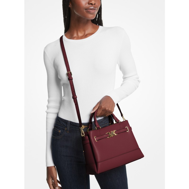 Michael Kors Ashton Small Messenger Bag 35F6S9QM5L Maroon Fall 2026