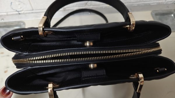 Preloved Kate Spade Carey Quilted Sullivan Satchel in Black