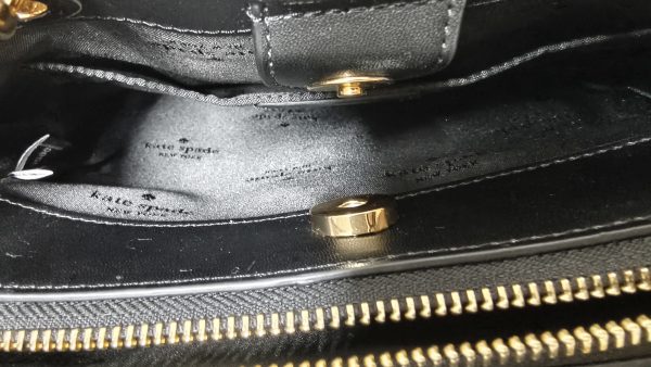 Preloved Kate Spade Carey Quilted Sullivan Satchel in Black