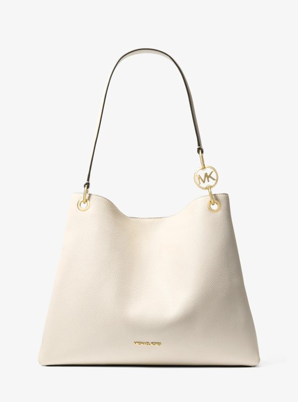 Michael Kors Outlet Christina Large Pebbled Leather Shoulder Bag - Preorder