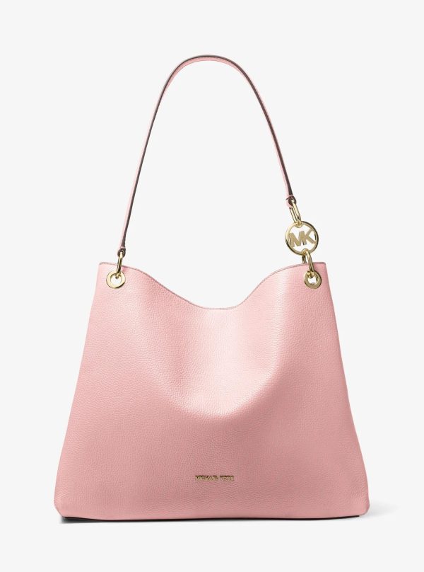 Michael Kors Outlet Christina Large Pebbled Leather Shoulder Bag - Preorder