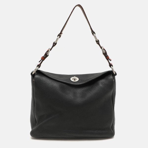Coach Black Leather Chelsea Turnlock Hobo - Preorder
