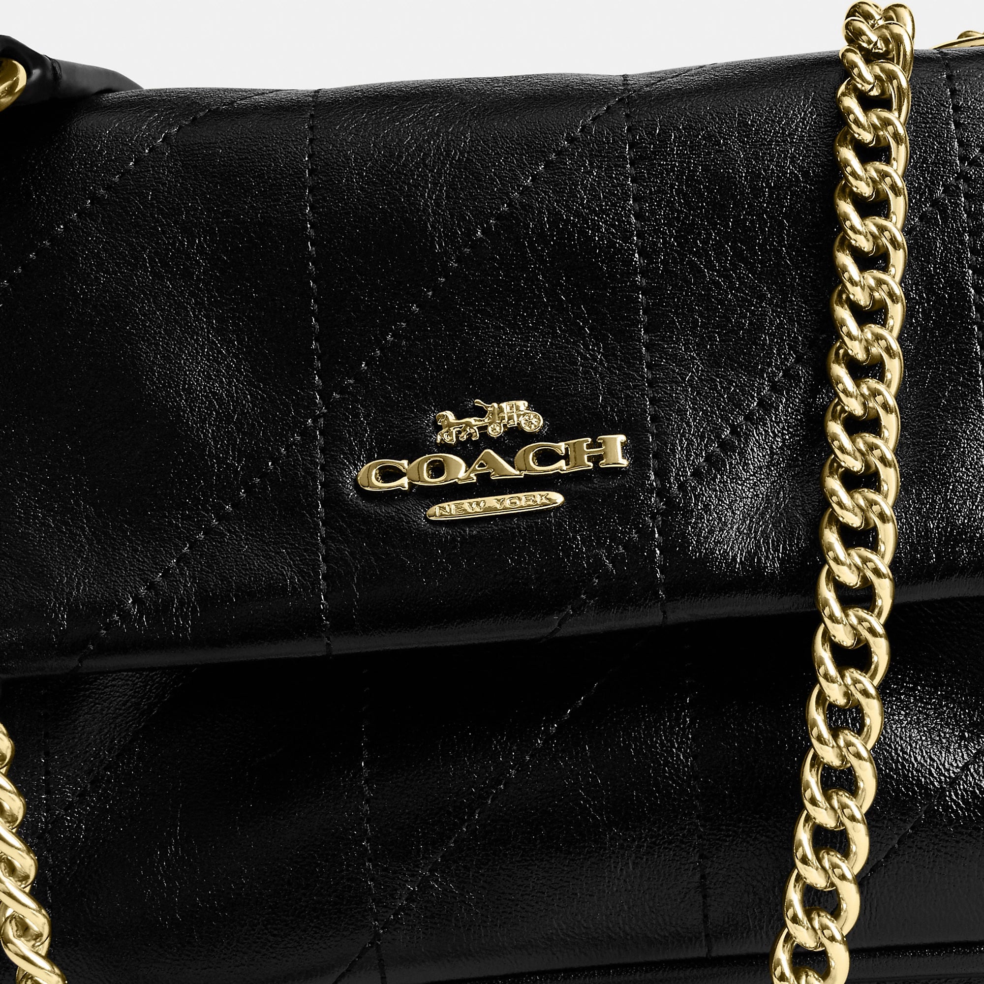 Coach Outlet Elodie Crossbody Bag 18 With Quilting - Preorder - Image 4