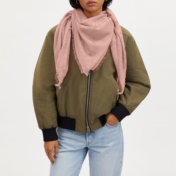 Coach Outlet Signature Oversized Square Scarf - Preorder