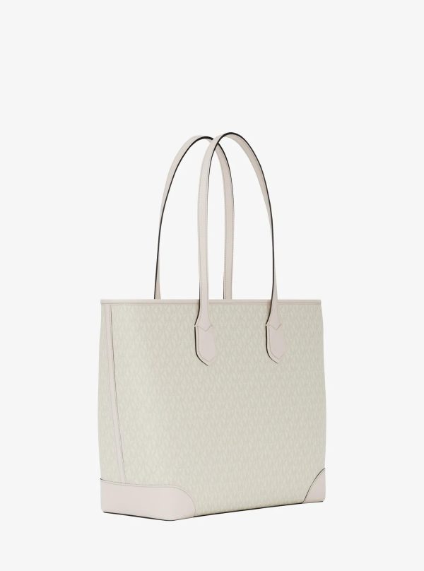 Michael Kors Outlet Eva Large Signature Logo Tote Bag - Preorder