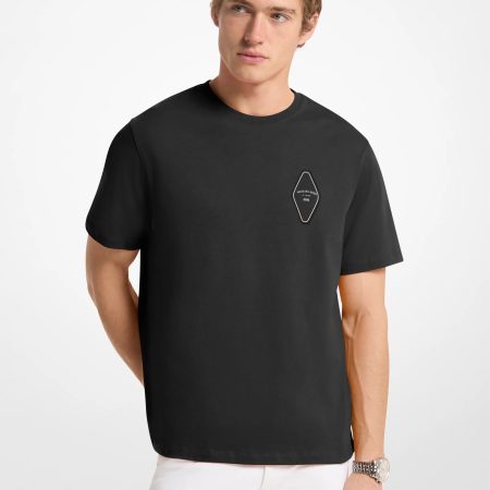 Michael Kors Graphic Logo Cotton T-Shirt - Preorder